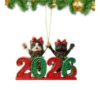 Genérico De Gato - Colgantes De Gato Lindo 2D 2026,Llavero para Bolso De Animal Gatito Divertido | para Sala Dormitorio Oficina Repisa Balcón Ventana Pasillo Camioneta