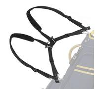 Generico de golf - Doble accesorio para el transporte del de poliéster | de paseo para exteriores a longitud ajustable, cómodo cinturón acolchado de repuesto para bolsas de g