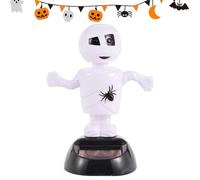 Genérico de Halloween para el salpicadero del Coche | Decoración de Coche de Halloween con Cabeza Sacudida, cabezones solares para | de para, Juguetes de Tablero de para decoración de