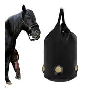 Genérico de Heno - Saco Dispensador de Gran Capacidad,de Heno para Caballos con Abertura Grande - para Granja Puesto de Caballos Cuarto de Montura Pastizal al Aire Libre Establo