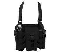 Genérico De Hombro con para Botella - Mochila Cruzada para Entrenamiento | Deportivo, Portador De Hidratación con Múltiples Bolsillos, Eslinga Ajustable para Exteriores con Mosquetones, Organizado