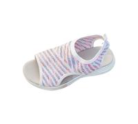 Genérico de Hoy Hispanitas Sandalias Mujer Sandalias Deportivas ortopédica para Mujer Moda Zapatos con Punta Abierta cuña Lavable de Verano Zapatos para Caminar