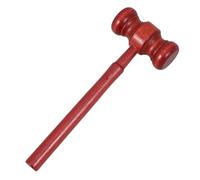 Genérico de Juez de Madera Maciza Pequeño para Subasta Juguete para Accesorio para Disfraces y Juegos de rol Adecuado para Fiestas y Actividades Educativas