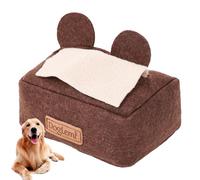 Genérico De Juguetes para Perros Snuffle - De Pañuelos para Esconder Y Buscar | Interactivo para Golosinas De 13,5 X 11 X 6,5 Cm, Juguete De Entrenamiento para La Nariz, Juguete