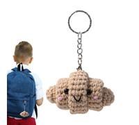 Genérico De La Bolsa De Pan - Llavero Gracioso | Linda Decoración Colgante De Mochila Escolar, Accesorio De Muñecas De Punto Portátil Para Hogar, Escuela, Viajes, Mochila, Bolso, Idea Para Am