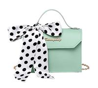 Genérico de la mano para el tamaño grande con la cartera monedero carta móvil bolsa de mensajería Embragues para las mujeres, verde, Talla única