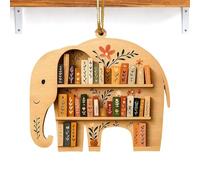 Genérico De Libro,Decoración Hogareña Encantadora de Animales de Madera,De Estantería De Animales | para Niños Adultos Familia Hogar Cumpleaños Halloween Acción de Gracias