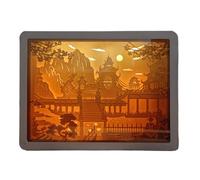 Genérico de luz,s de luz 3D - de lámpara de sombra | s de sombras 3D, esculturas de papel con LED, lámparas de mesa de noche, decorativa para escritorio