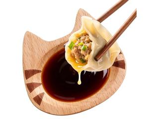 Genérico De Madera Para Inmersión, De Aperitivo Con Forma De Felino, 7 X 6,6 X 1 Cm, Soporte Para Salsa De Soja, Tazón Para Condimentos De Estilo Japonés, Recubrimiento Sellado Liso, Para Aperitivo