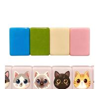 Genérico De Mahjong, Construcción Ligera, 2,4x1,6x1,2 Cm, Colección Interactiva De Azulejos, Kit De Familiar, Interactivo, para Interiores, Exteriores, Hogar, Viajes, Recreación