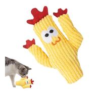 Genérico de masticar para gatos, animales de peluche interactivo Catnip, playa gato con enriquecimiento natural, solución robusta para pequeños medianos grandes mayores, fácil salón