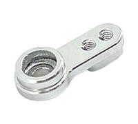 Genérico de Mejora para Fcx24, Brazo del Engranaje de dirección del Coche RC - Piezas de Mejora de Brazo servo de aleación de Aluminio, Piezas de Coche Fcx24 RC | Pieza de actualización servo de Dire