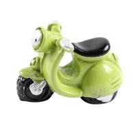 Genérico de Motocicleta: Mini estatuilla de Resina de 2,5 x 1,8 x 3,3 cm, Estatua de Moto, pequeño Modelo de vehículo Realista, para decoración de Tarta de Arquitectura paisajística