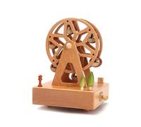 Genérico de música para niños, de música de Madera - Musical Wind Up Train Castle Girl Dancer - Juguetes de Sonido giratorios para Cuna para el Desarrollo de niños, Lindos de jardín de Infantes