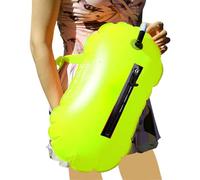Genérico de Natación | 2 en 1 Bolsa Seca para Natación | 20 litros Impermeable con Cinturón Ajustable y Ventana para Móvil para Triatletas, Nadadores y