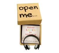 Genérico De Notas A Distancia | De Mensajes Humorísticos - Para Auriculares Con Tarjetas De Felicitacion - Para Chica Adolescente, Hijo, Madre, Padre, Escritorio, Estantería, Mesilla