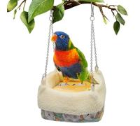 Genérico De Pájaro Dulce - Hut Anidación de Pájaros, Cama de Pájaro de Muletón | De Perakeet, Regalo Reflexivo Super Suave Hamaca De Resaca De De Pájaro De Jaula Invierno
