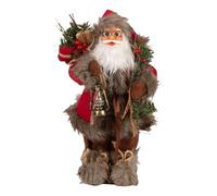 Genérico de Papá Noel - Figura Chic 30 x 19 cm, Estatua de Papá Noel, de Vacaciones Hecho a Mano | Pantalla de Mesa de Nel, decoración de casa para exhibición