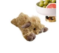 Genérico de Peluche de de Las Tierras Altas, Linda y para la decoración, Animal de Peluche Lindo Escocesa, para bebés niñas y Adultos, Comodidad y Apoyo, Decoraciones de Dormitorio