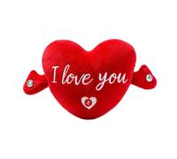Genérico De Peluche Musical Interactivo | Adorable Y Tierno Muñeco En Forma De Corazón De Amor | Peluche con Metrónomo Sensorial | para Niños Padres Guardería Aula