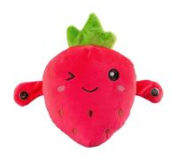 Genérico De Peluche Musical Interactivo, Lindo Sensorial Musical De Peluche De Fresa, Muñeca Interactiva De Frutas Sensible Al Tacto, Muñeca Educativa con Forma De Fruta Divertida