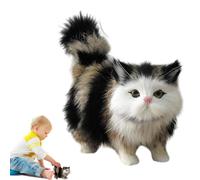 Genérico de Peluche para Gatos, Gato Realista, pequeños Animales de
