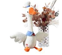 Genérico de Peluche - Peluche Recargable Que Habla, Canta, Baila, 34 cm - Animal de-Peluche | para niños, niños, niñas, Dormitorio, cumpleaños, sofá, Entretenimiento en el Coche