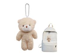 Genérico de Peluche Suave - Muñeco Juguete Llavero de | Oso de Peluche Lindoso Llavero,para Familia Amigos Niña Regalo Cumpleaños Fiesta Viaje Hogar