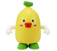 Genérico De Piña - Lindo Peluche De Frutas Blanda con Cara Sonriente, Muñeca Interactiva | Equipo De Aprendizaje Musical Sensorial Eléctrico Animado, Regalo De Movimiento De Piña Portátil con