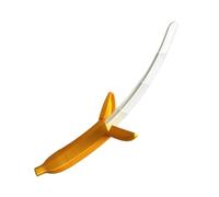 Genérico de plátano, diseño Extensible, 22x3,5 cm, Accesorio de plátano Impreso en 3D, mágica de Frutas, construcción confiable, para Juegos en casa, Momentos de Fiesta, escenas navideñas