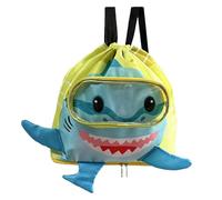 Genérico De Playa Infantil | Separación Húmedo Seco Ajustable Con Dibujos Animados | Mochila De Cordón Para Gimnasio Chicos Chicas - Para Chicos, Chicas, Peques, Amigos, Familia, Hijos e Hijas