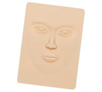 Genérico de Práctica de Rostro Humano en Silicona Fácil de Colocar para de, Ideal para Principiantes y Profesionales