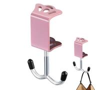 Genérico de serrage de, de de - Support de en fer à double pour,Crochets de à dos, épaisseur réglable pour sous la Table, porte de placard de