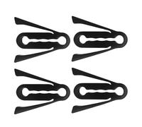 Genérico De Silicona Para Pestillos De Puertas De Automóviles- Almohadillas Absorbentes De Golpes, Protectores De Reducción De Ruido, Protectores De Cerraduras Para Automóviles, Protctores De Cojine