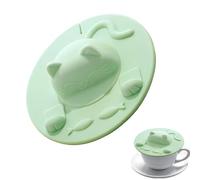 Genérico De Silicona Para Tazas - Antipolvo Con Portabolsas De Té - Cubierta Para Taza De Café Y Té,Para Bebidas Como Café Agua Leche Niños Adolescentes Estudio Escritorio Exterior