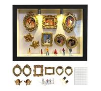 Genérico de silueta DIY - Mini decoración de mesa estilo museo,