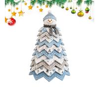 Genérico de Tela de mesa de costura con árbol de Navidad acolchado DIY | Decoración Navideña Artesanal para Mesa Para Oficina Adultos Principiantes Familia Hogar Granja Estantes Repisa Salón
