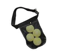 Generico de Tenis de Malla de poliéster de 26 x 35 cm, 107 g, de Almacenamiento Ajustable, para Tenis, béisbol, Pickleball, Golf, Deportes al Aire Libre, Organizador portátil