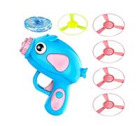 Genérico de traer a Gatos - Lanzador de lejos con luz,Set Lanzador de Disco para Mascotas,para, Sala de Estar, Dormitorio, Juego de Caza Interior y Exterior