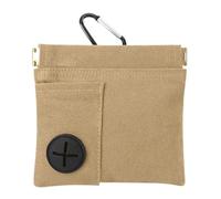 Generico de tratamiento multifuncional para perros - Heavy Canvas, 12 x 12 x 1 cm Compact Design - Treat Storage & Poop Bag Dispensador 2 en 1 - Outdoor Pet Waste Bag Holder For Training or