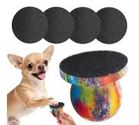 Genérico De Uñas para Perros - 4 Discos De Reemplazables Ergonómicos | Tablero Rascador para Perros para Un Cuidado Fácil Y De Las Uñas | Tablero De Raspado De Archivos | Molinillo para