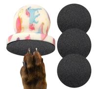 Genérico De Uñas Perro | 4 Discos Reemplazables Herramienta Aseo | Tabla Rascadora con para Perros,Suave para Gatos Cachorros Y Perros Grandes Suave Cuidado para Las Garras Acicalado Recorte Y do