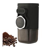 GENERICO de viaje - Máquina de café de viaje - Máquina de la escringa para coche, cojín para camping, camping de alta presión en 30 - 45 segundos, con tecnología que se bloquea en RIC