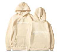 Genérico Dear Person Behind Me Hoodie Sweatshirt, You Are Enough Hoodie Sweatshirt, to The Dearperson Behind Me (Beige,L)