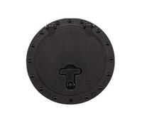 Genérico Deck Plate Hatch Cover Kit - Maintenance, Circular Weatherproof Inspection Access, 20.2cm Internal + Nylon Mesh Bag, Sturdy Resistant Polymer Seal - For Kayaks & Sailing Boats