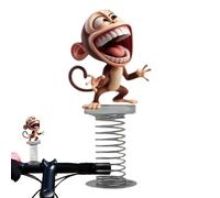 Genérico Decoración Bondissant para salpicadero, decoración de conejo animal 2D de acrílico para habitación de huéspedes, ornamento animado vibrante para viajes familiares y viajes de trabajo sedán