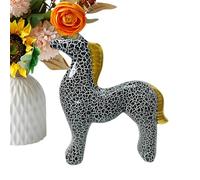 Genérico Decoración Caballo | Figuras de Animales de Resina para Establo - Estatuas Pintadas Decorar Escritorio | para Salón Dormitorio Estudio Oficina Restaurante Apartamento Escritorio Regalo