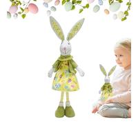 Genérico Decoración de Conejo de Pascua,Figuras Coleccionables de Pie de Primavera,Conejito de Pascua Muñeco de Peluche Decorativo - para Hogar Apartamento Sala Dormitorio Oficina Restaurante