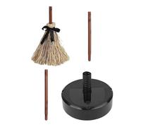 Genérico Decoración de Halloween de voladora en Escoba | Decoración de Disfraces Accesorios aterradores | HalloweeNn Party DecoRr para césped al Aire Libre, Porche, Patio, casa encantada