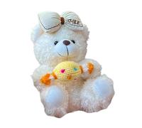 Genérico Decoración de muñecos de Peluche para automóviles | Oso de Peluche Creativo para Coche con Mango de Cambio de limpiaparabrisas, decoración Interior automotriz y novedosa